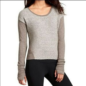 Athleta Brindle 100% Merino Wool Sweater Size XS